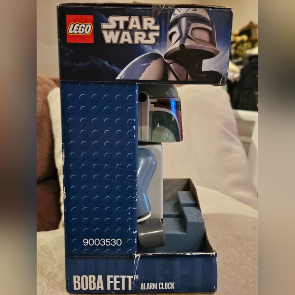 RARE FIND - NIB VINTAGE 2011 LEGO STAR WARS BOBA FETT ALARM CLOCK - Picture 3 of 6